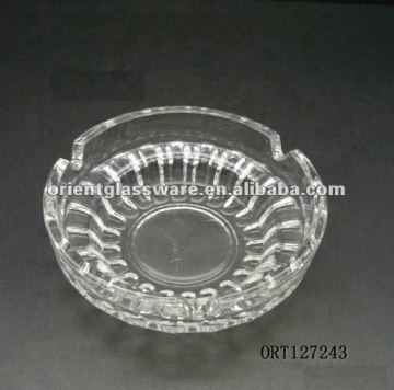 carved glass ashtrays