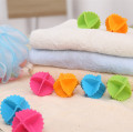 Mjuk Octahedral Tvättboll Återanvändbar tvättmaskin Färgstork