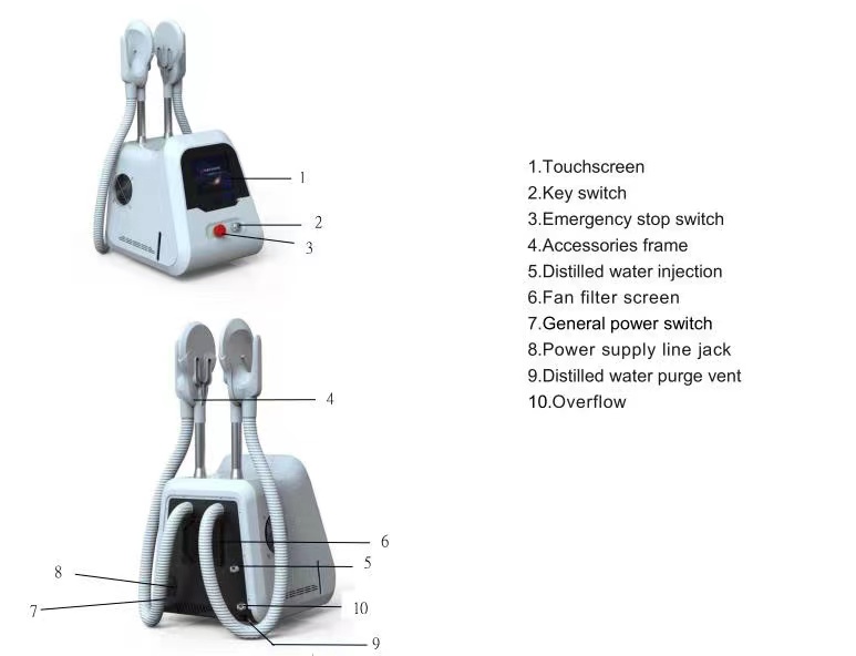 specification of Muscle Lifting Ems Body Machine