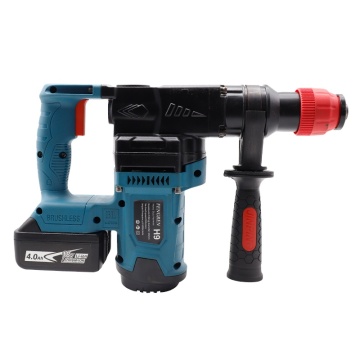 Lithium Battery Cordless Rechargeable Electric Hammer with 4Ah Battery and Tool Box