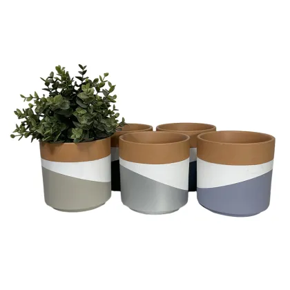 Wholesale Terracotta New Arrival Balcony Courtyard Olla Pot Ceramic Flower Pot