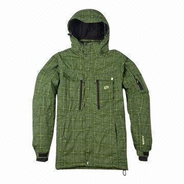 Men's Ski/Outdoor/Winter/Snowboarding/Insulated Jacket, OEM and ODM Orders Accepted