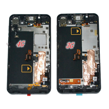 ブラックベリー Z10 ブラック [4 G の液晶画面