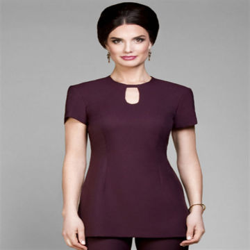 Newest 100% cotton beauty spa uniforms
