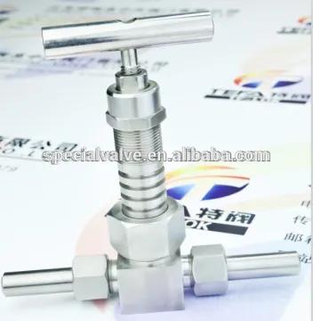 stainless steel double weld end block&bleed Valve