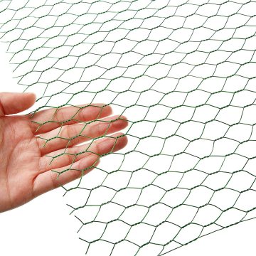 PVC Coated Hexagonal Chicken Poultry Netting