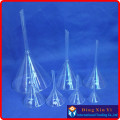 (4 pieces/lot) 40mm funnel,Laboratory glass triangle funnel,Diameter of 40 mm