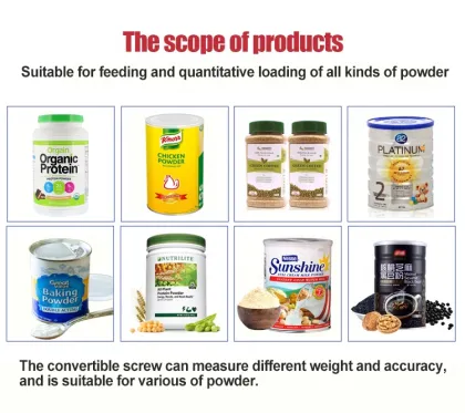 Baby Formula Milk Powder Auger Filling Machine