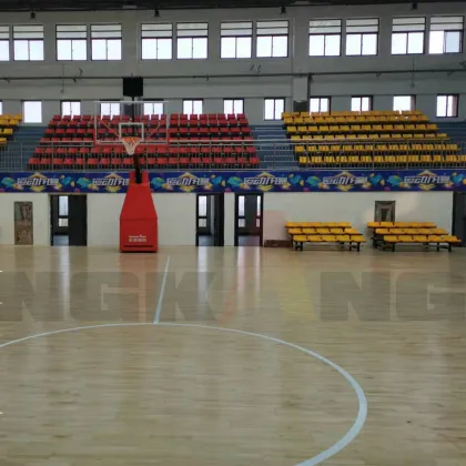 Customizable Solid Wood Court Flooring