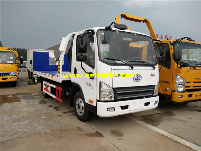 FAW 2 Ton Hydraulic Recovery Trucks