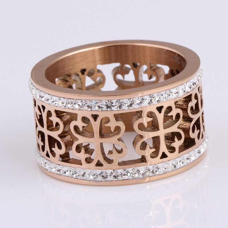 rhinestone ring band