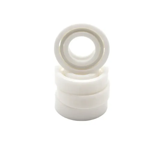 China White Ceramic Bearing 6010 ZrO2 Full Ceramic Bearing