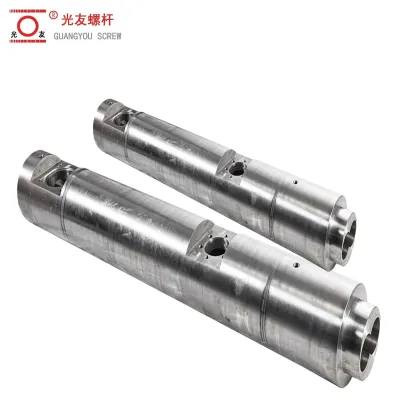 Cincinnati Argos Bimetal Twin Screw and Barrel for PVC Pipe Extrusion
