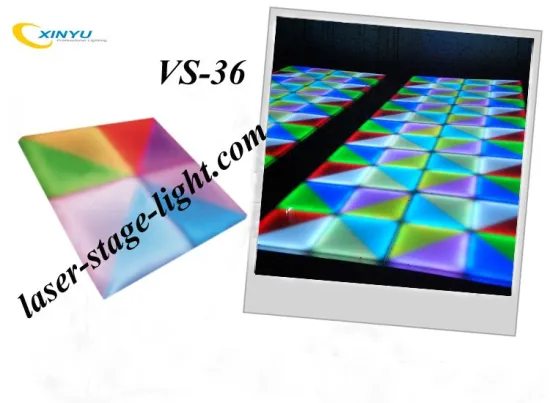 Vs-36 Led Dancing Floor Effect Lights For Disco,clubs,ktv,pub,bar,family,party