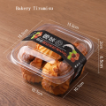 Bakery Dessert Mousse Cake Clear Plastic Box