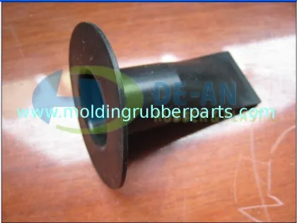 Eco-friendly Custom Silicone Rubber Parts Nozzle Merak , 60 Shore A