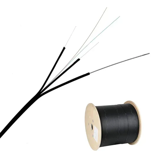 Black LSZH Single Mode Fiber Drop Cable