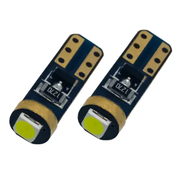 Factory Supply CANBUS T5 LED 5050 1SMD Auto Instrument Panel Warning Light