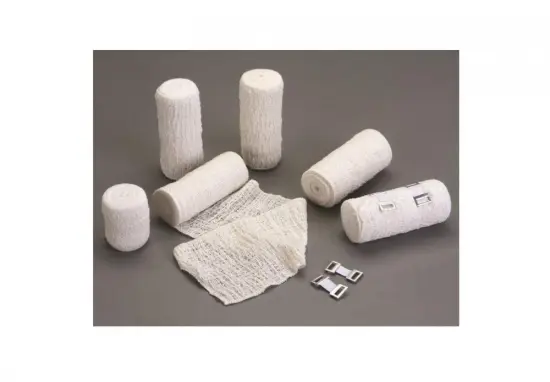 Hospital Disposable Bleached Elastic Cotton Crepe Bandage