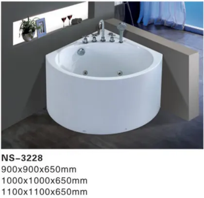 Modern Small 1m Bathtub for Bathroom Jacuzzi