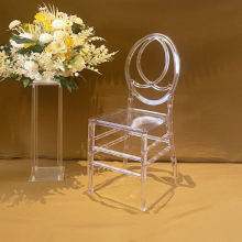 Transparent Crystal PC Resin Chair for Wedding Events