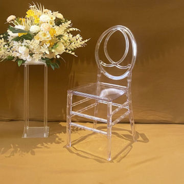 Transparent Crystal PC Resin Chair for Wedding Events