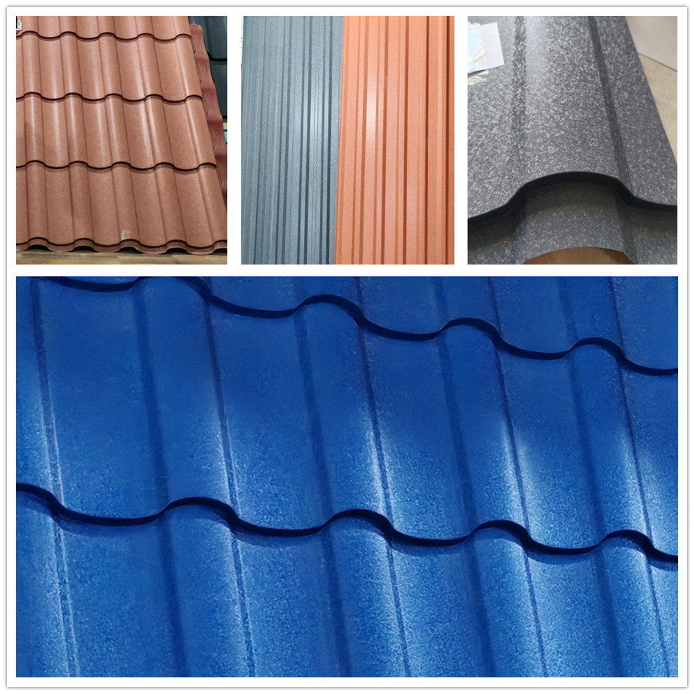 Glazed tile ppgi roofing
