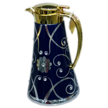 Widely used coffee thermos with gold decal.OEM are welcome