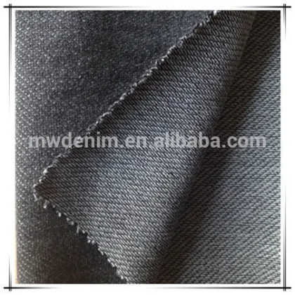 black twil knitted denim fabric knitted mingwei knitting
