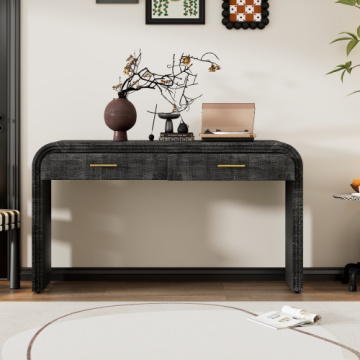 Sleek Square Dining Table Retro Silhouette Console Table Supplier