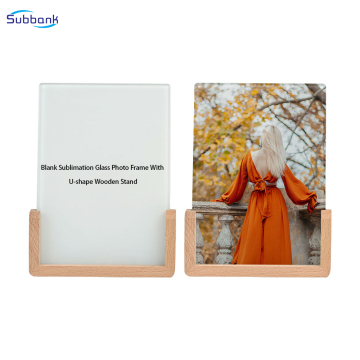 Subbank Custom Printing Tempered Glass Photo Frame - 12.7x17.8cm