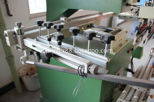 Cylinder Fishing Rod and Cue Screen Silk Printer