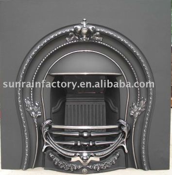 Cast iron wood burning indoor fireplace/stove