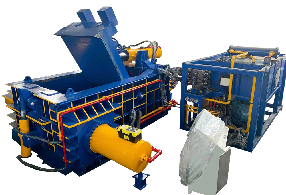 Stainless Steel Metal Scraps Octagonal Baling Machine