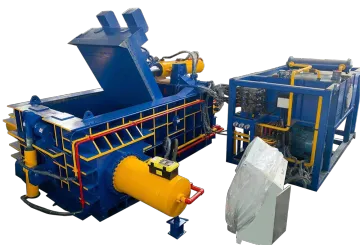 Octagon Bale Press Waste Iron Baler Machine