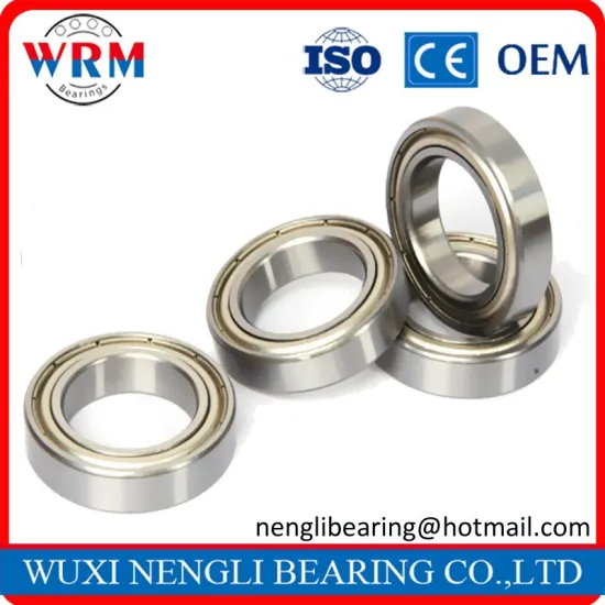 Low Noise 6015 OPEN Z 2Z RS 2RS Deep Groove Ball Bearing