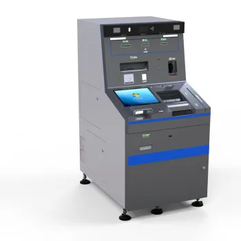 Large-Value Cash Deposit Withdrawal Financial Kiosk