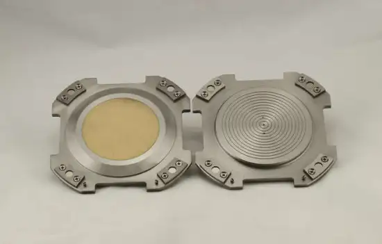 metal vacuum chuck table for Grinder and dicing saw