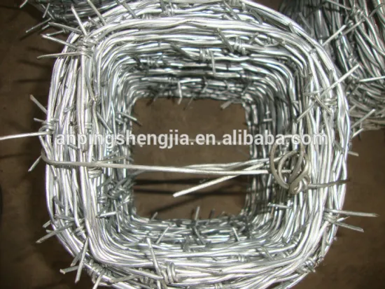 AP hot dipped galvanized barbed wire/razor barbed wire(factory)