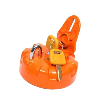China Supplier EX100-3 EX200-3 EX300-3 EX400-3 Excavator Double Locks Fuel Tank Cover Cap For Hitachi