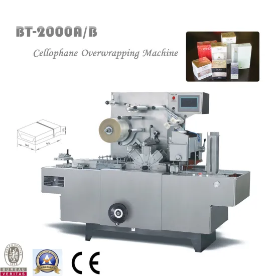 Bt-2000A/B Automatic Tea Box Overwrapping Machine
