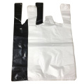 Bolsa de plastico Lisa para camiseta color blanco o negro