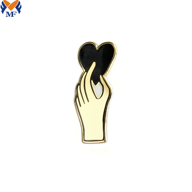 Hand Heart Enamel Pin Jpg