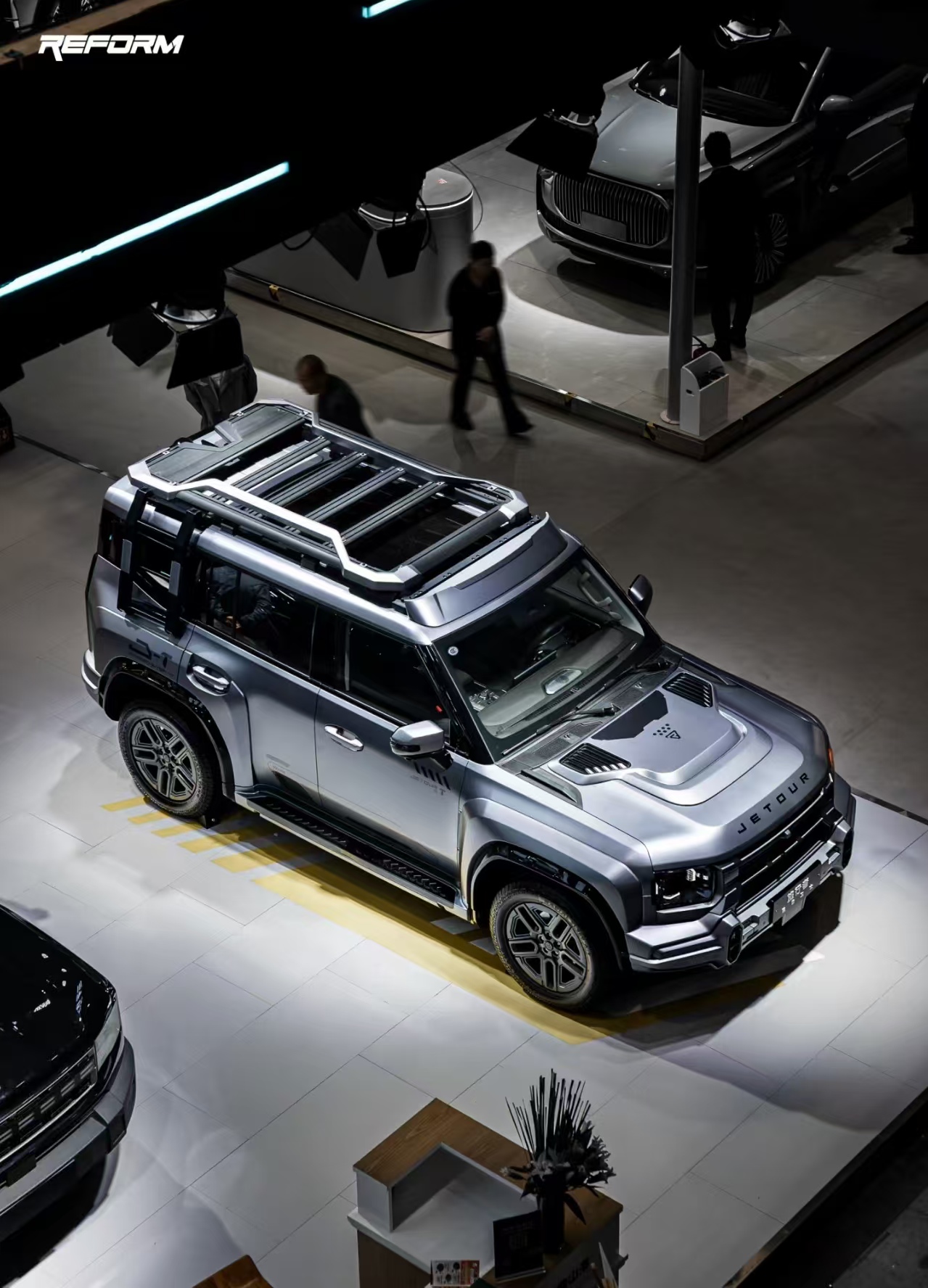 Componentes do jato do sistema de aprimoramento de veículos