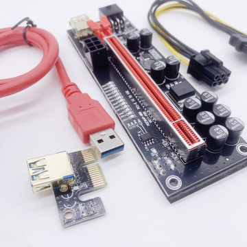 VER011 Pro PCI-E Riser Cable: Enhanced PCIE x16 USB 3.0 Express Extension Solution