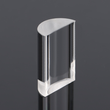 Lentilă optică personalizată cu fluorură de bariu pe jumătate de coloană