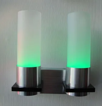 2w Contemporary Aluminum Led Wall Light Fixtures 18 * 9 * 18.5cm For Bars Star Rated Hotel