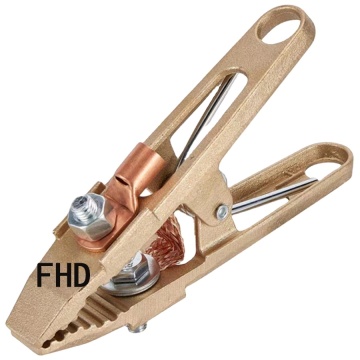 High Quality 500A Cooper Type Earth Clip Ground Clamp by Holland: Premium Electrical Safety Solution