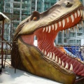 Dinosaur Park Equipment Dinosaur Head Statue for Photography