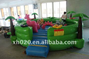 Inflatable castle bouncer